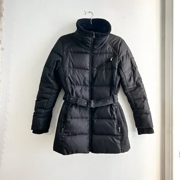 LAUREN Ralph Lauren Down Filled Puffer Coat Jacket with Heritage Crest - Picture 8 of 10